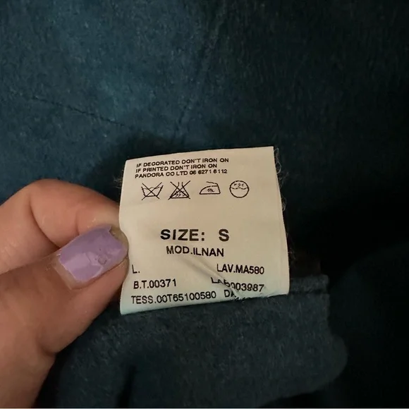 Diesel Women's Black Bomber Jacket with Teal Lining small - Picture 6 of 11